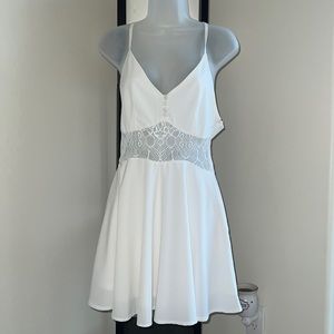 STELLA Laguna Beach white mini dress